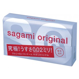 Ультратонкие презервативы Sagami Original - 6 шт.